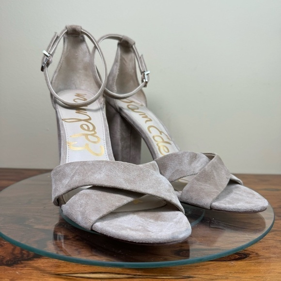 NEW Sam Edelman Yancy Block Heel Sandal - Picture 6 of 15